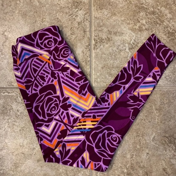 Lularoe beauty and the beast leggings - Picture 2 of 4